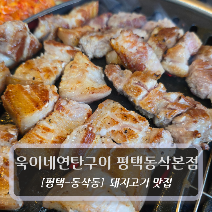  평택 동삭동맛집 :: 욱이네연탄구이 평택동삭본점 - 오겹살 후기