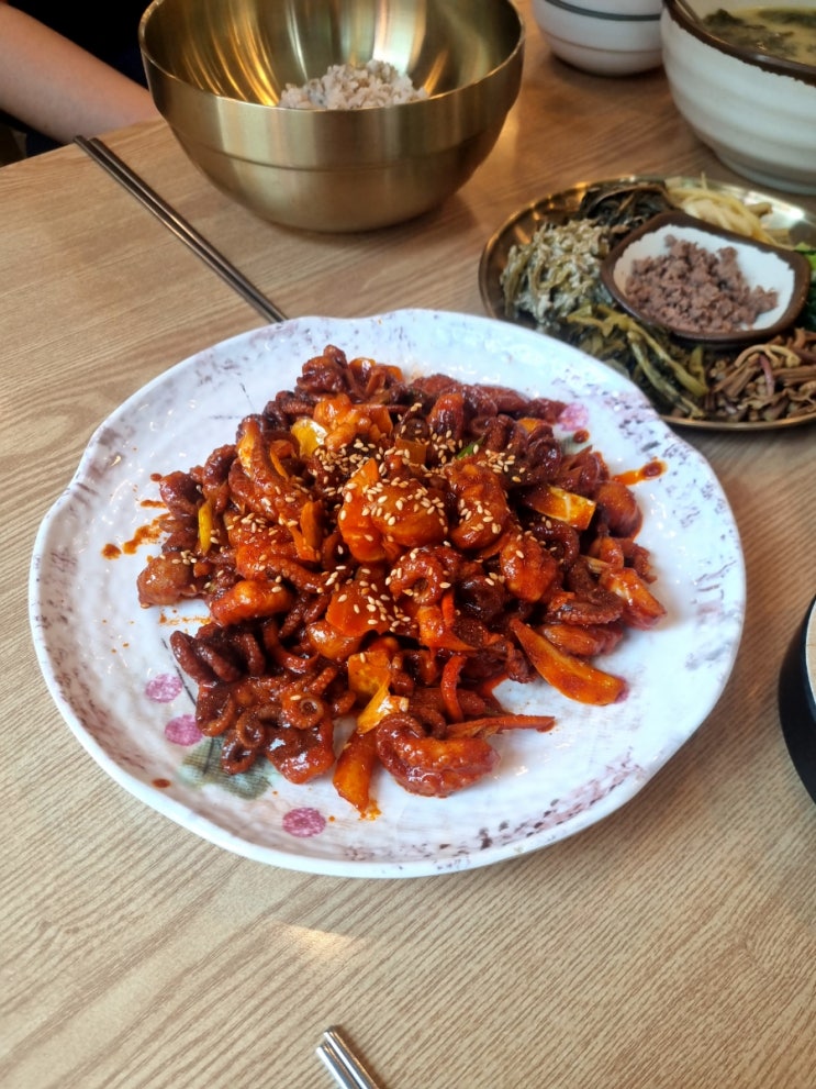  부천 까치울 쭈꾸미맛집 솔사랑