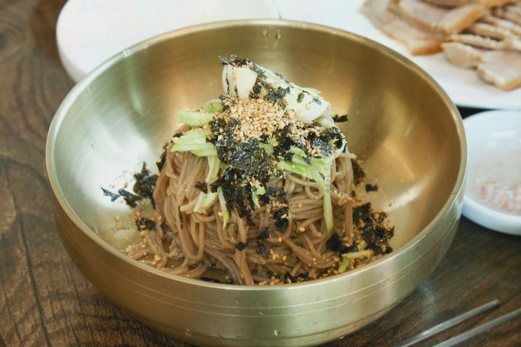  송지호막국수 고성본점, 송지호해수욕장 맛집에서 막국수의 진수를!
