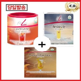 독일피엠3종 세트로 건강한 에너지 충전하기  파워칵테일, 리스토레이트, 액티바이즈 사용 ....