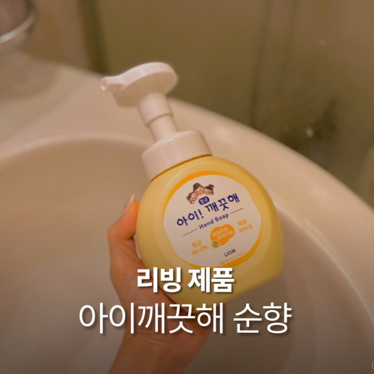  아이깨끗해 순향 핸드워시 리필 다이소 가격, 종류, 민감피부 사용후기