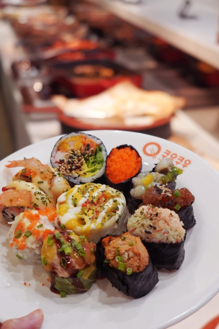  순천 신대지구 맛집 순천 스시뷔페 쿠우쿠우, 아이스크림 디저트 뷔페
