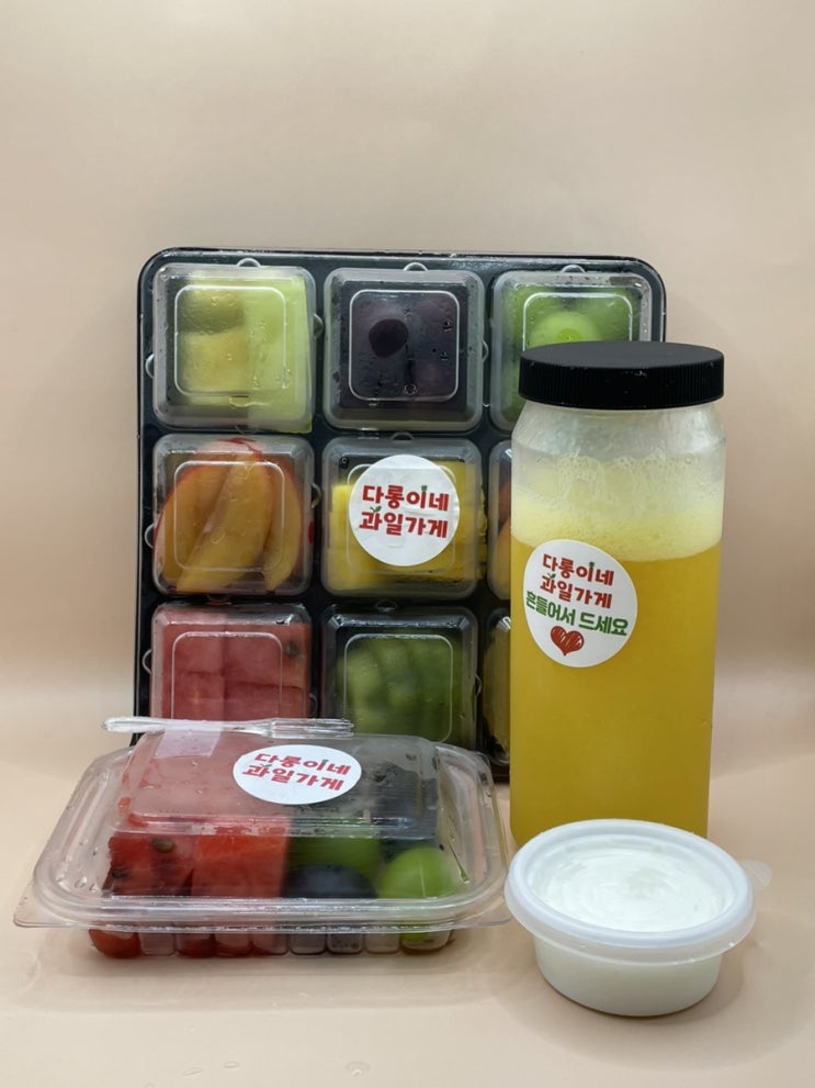  강남 과일맛집 인기많은 수제 생과일 다롱이네 과일가게