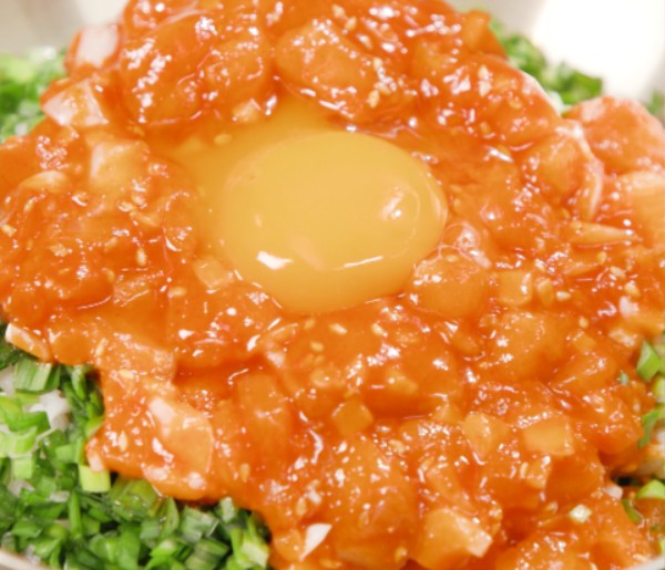  연어 육회 덮밥 연어 육회 비빔국수 레시피 어남선생 레시피