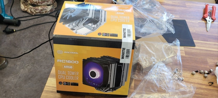  청주 사창동 컴퓨터수리 – 수냉쿨러 고장? RC1800 공랭 듀얼타워 쿨러로 완벽 해결![착한컴퓨터]