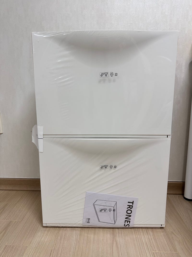 [생활용품] 원터치 분리수거함, 일반쓰레기통으로 '이케아 트로네스' 쓰기