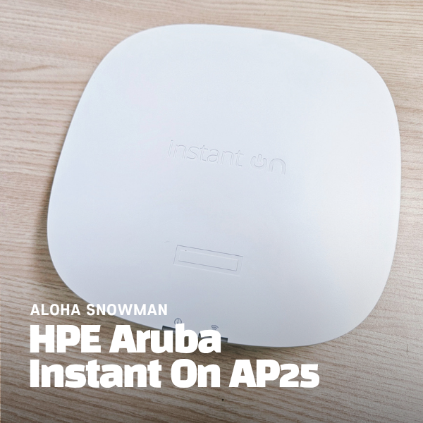 HPE Aruba Instant On AP25 R9B28A 무선확장기 Access Point