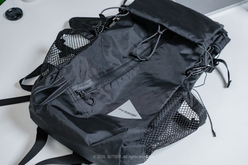 [리뷰] 앤드원더 에코팩 30l 백팩 (ECOPAK 30L backpack)
