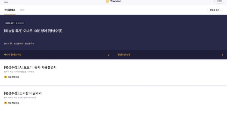  영어회화 후기 다시 시작하는 직장인 영어, 야나두로 포기 없는 변화 경험기