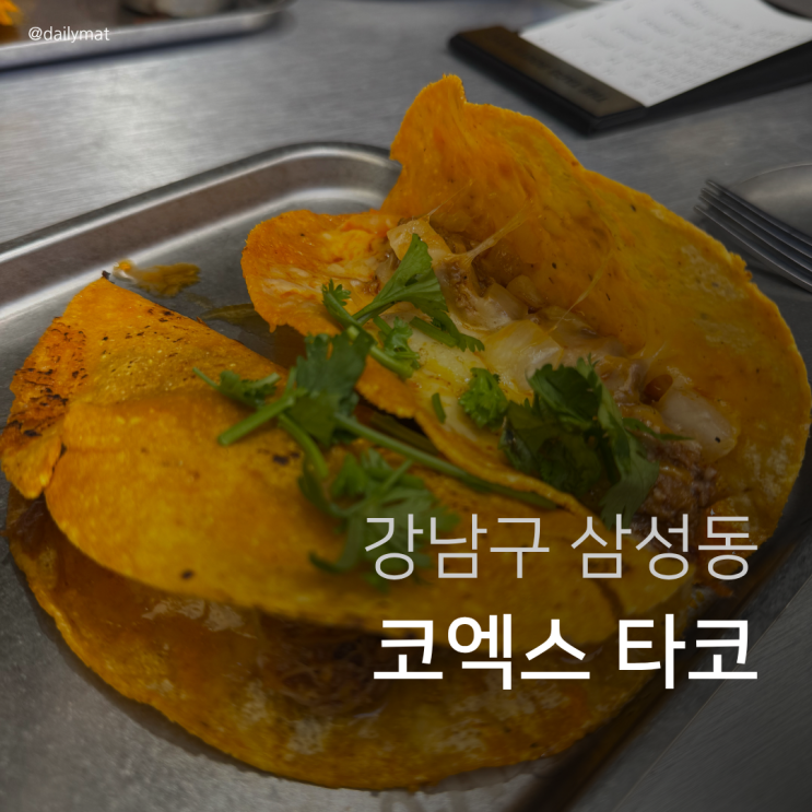  [코엑스 맛집] 더타코부스 NYC 코엑스점 - 비리아 타코