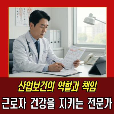  산업보건의 무엇인가? 역할과 책임을 한눈에 정리