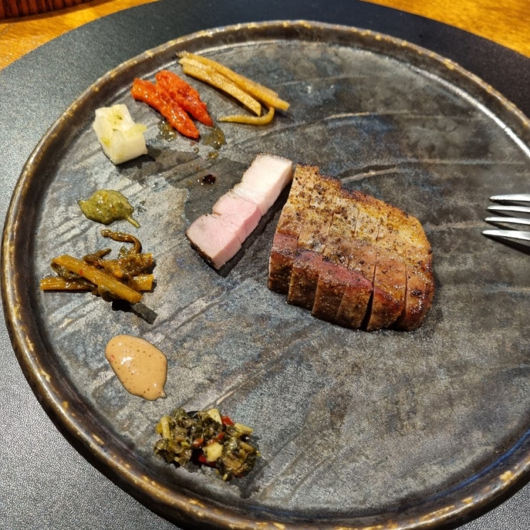  뚝섬 레스토랑 추천 | 독창적인 데이트 디너 코스요리 맛집 기엔탄 후기