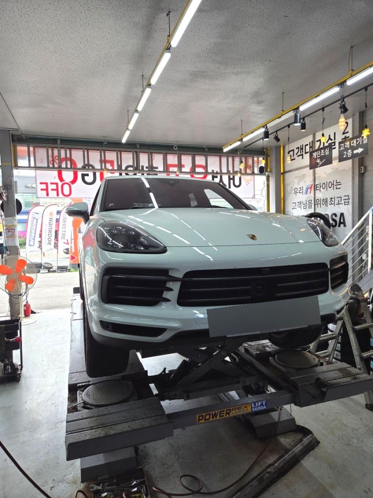  [F1타이어본점]포르쉐 카이엔 타이어 교체 만족 후기