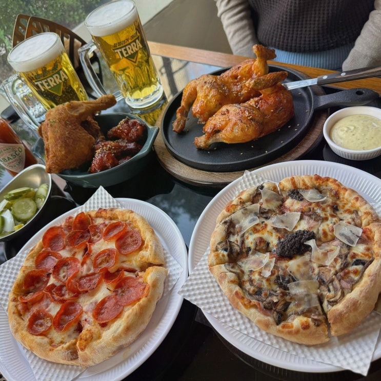  [깐부치킨 석촌호수점] 다채로운 메뉴가 있는 석촌호수주변맛집, 입맛을 돋웁니다.