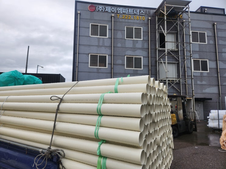 VG2 PVC 지하수관정 공사용 배관자재, 신속 정확하게 납품합니다.