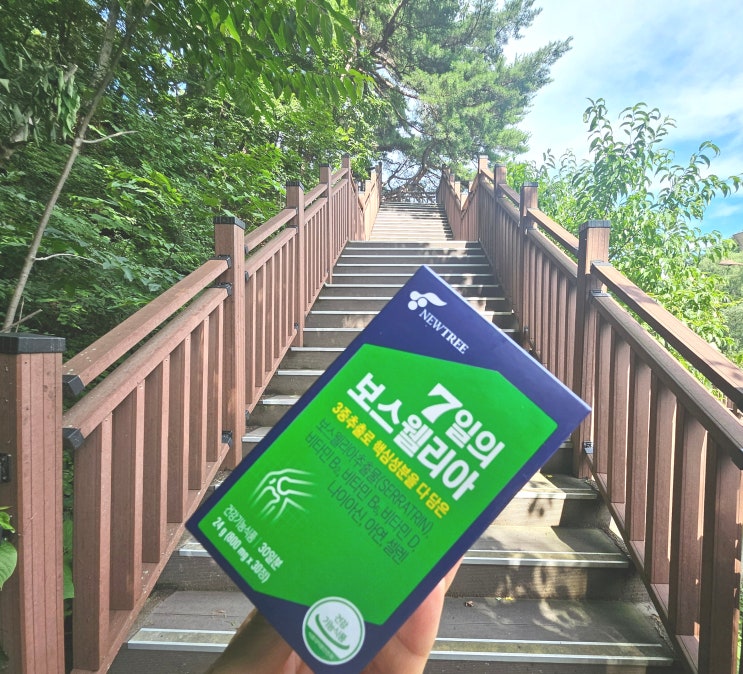  부모님 무릎 건강 관리템 뉴트리 7일의 보스웰리아