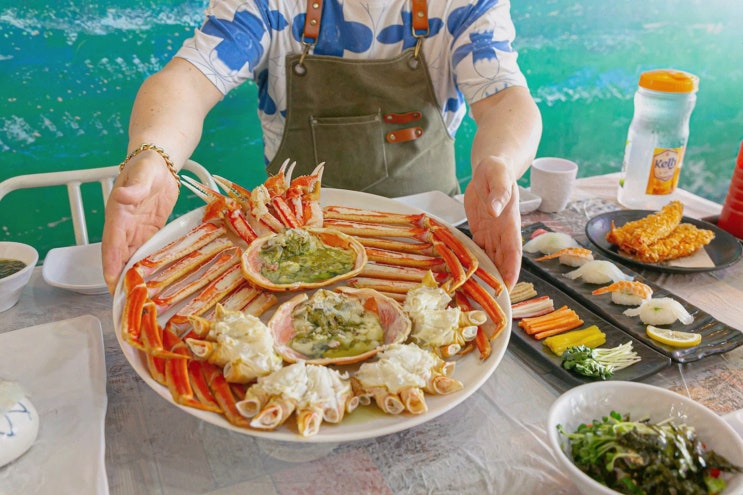  신선한 해산물을 즐길 수 있는 일출대게횟집, 강릉 컨피네스 오션 스위트호텔 맛집