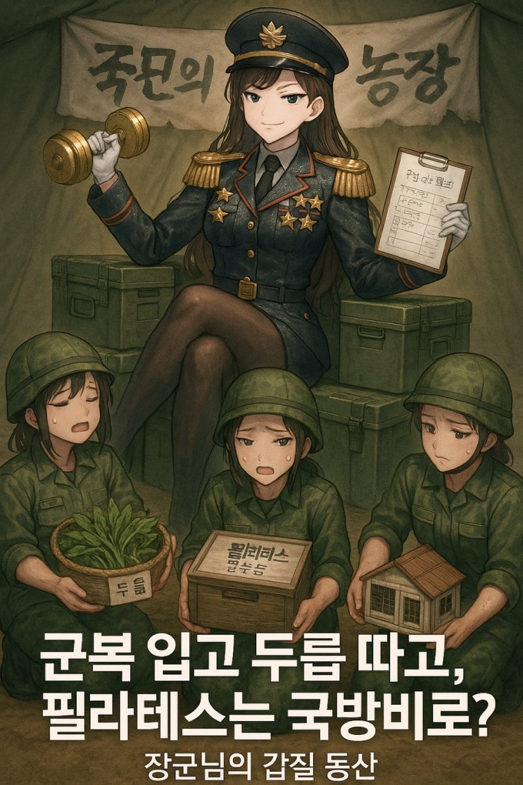 군복 입고 두릅 따고, 필라테스는 국방비로? 장군님의 <b>갑질</b> 동산