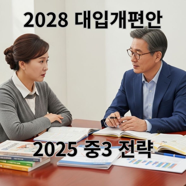  2028 대입개편안, 2025 현 중3을 위한 필승 전략 3가지!