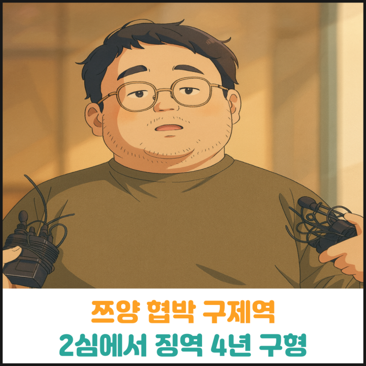  쯔양 협박 구제역, 2심에서 징역 4년 구형