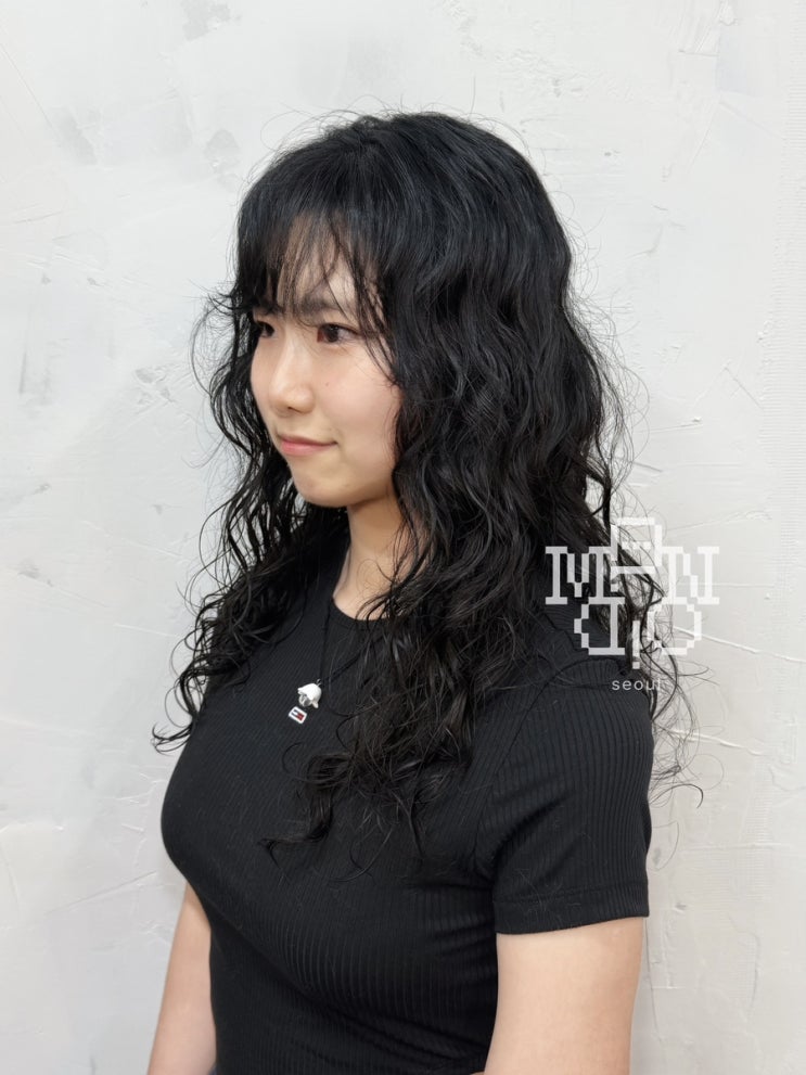  [ 강남역 미용실 ] 올 여름 대세 긴머리 굵은 히피펌 여신 스타일 완성! / 몬도서울 은하 디자이너