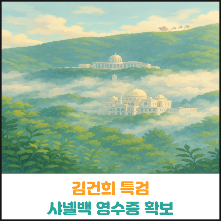  김건희 특검 샤넬백 영수증 확보
