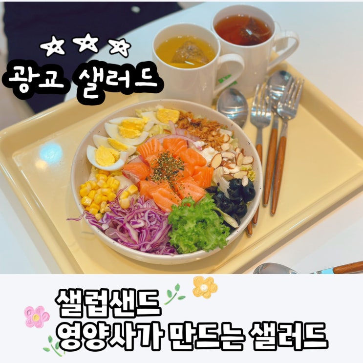  광교샐러드 영양사가 만드는 건강한 다이어트 샐럽샌드