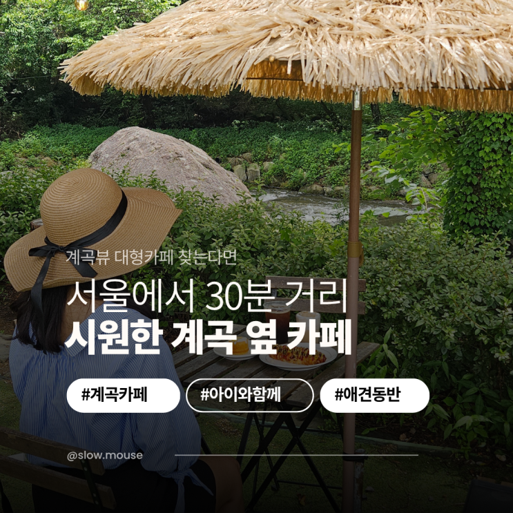  서울 근교 아이와 가볼만한 계곡카페 몽쥬이에 후기