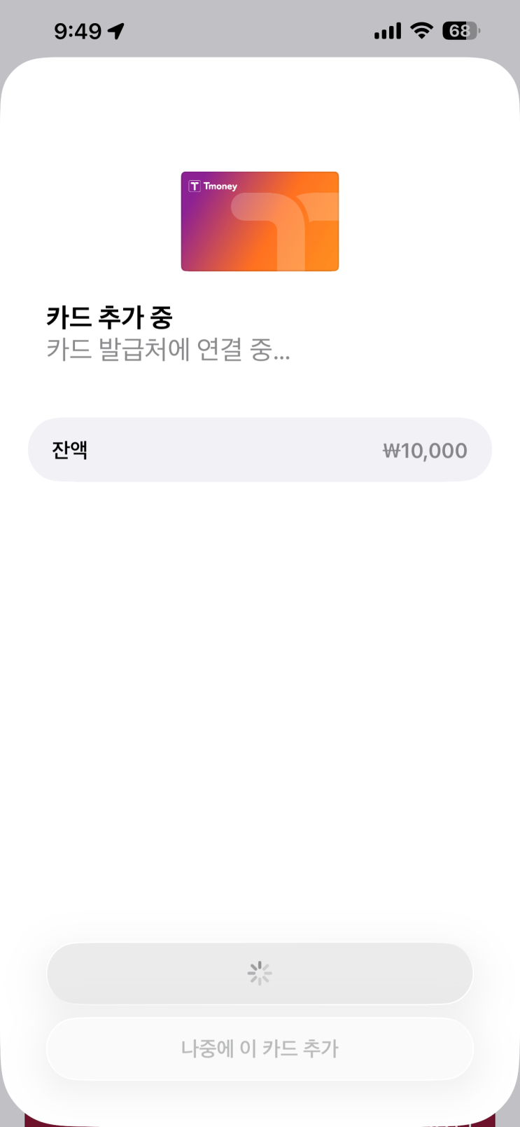  티머니 애플페이 등록 가능! 선불형 티머니 카드 등록 방법 및 꿀팁