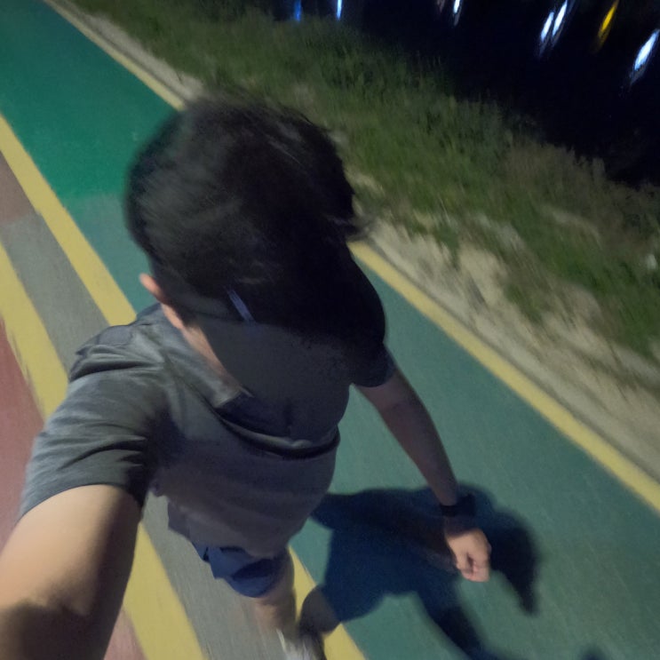  덥다면 저녁에 달리자! 중랑천 5km 러닝 코스! 월릉교~한내교 왕복