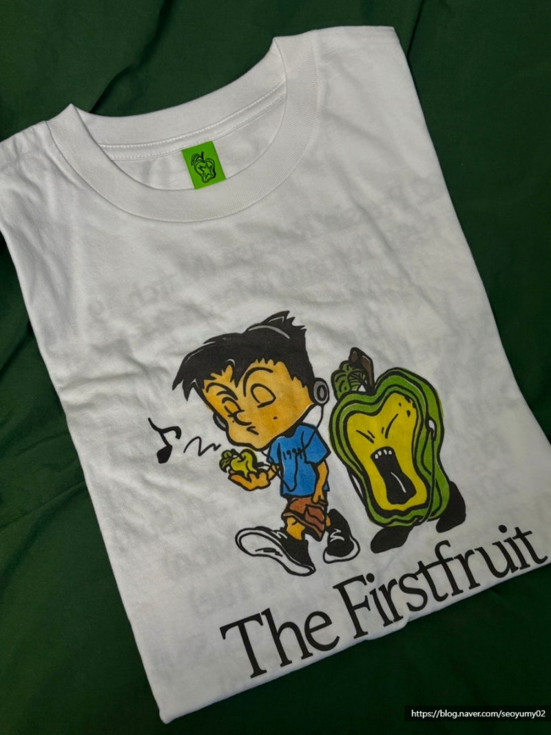 엔시티 마크 The Firstfruit 티셔츠 깡깡깡 ~ 후기 l 사전예약