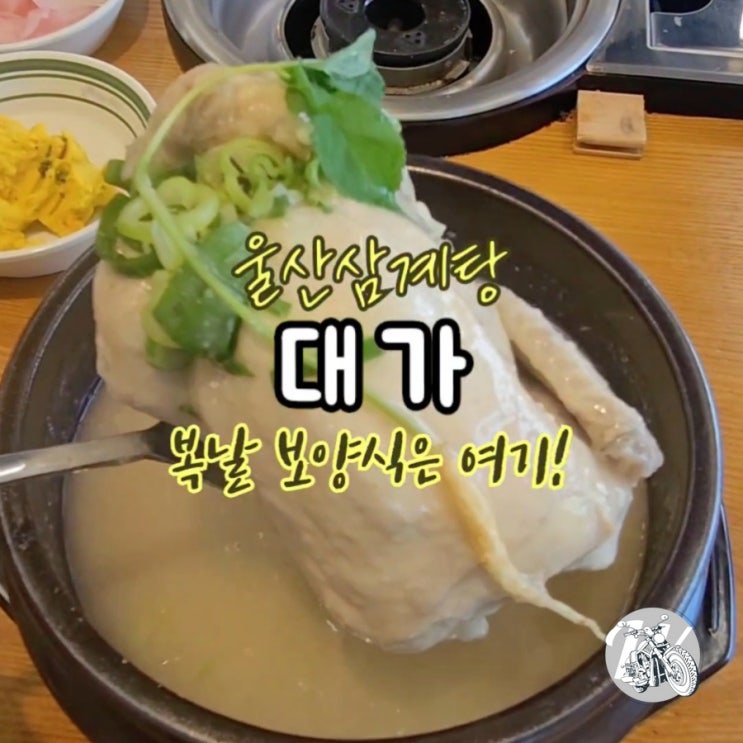  울산 삼계탕 복날엔 역시 보양식으로 대가