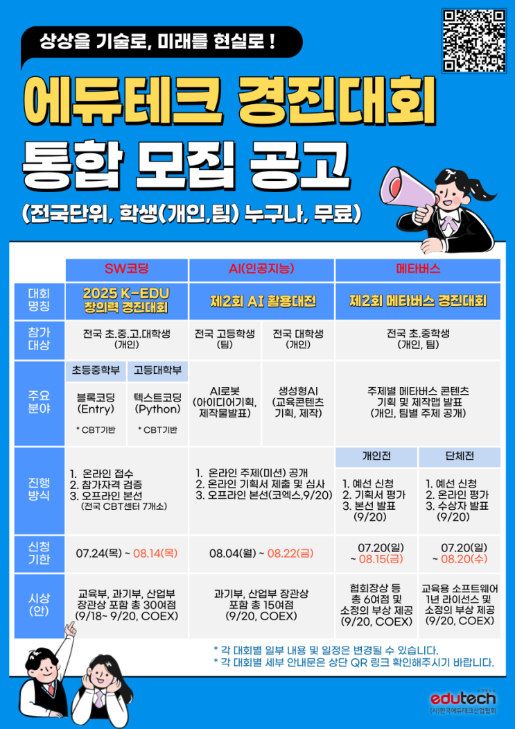  2025 K-EDU 창의력 경진대회, 다시 한번 최고를 노립니다! 김포 운양동 코딩 머스트컴퓨터학원