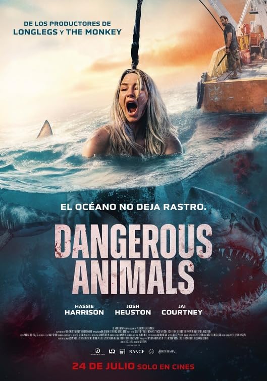  영화 데인저러스 애니멀스 (Dangerous Animals,2025) 바다 위 미친 연쇄살인마 (줄거리&예고편>