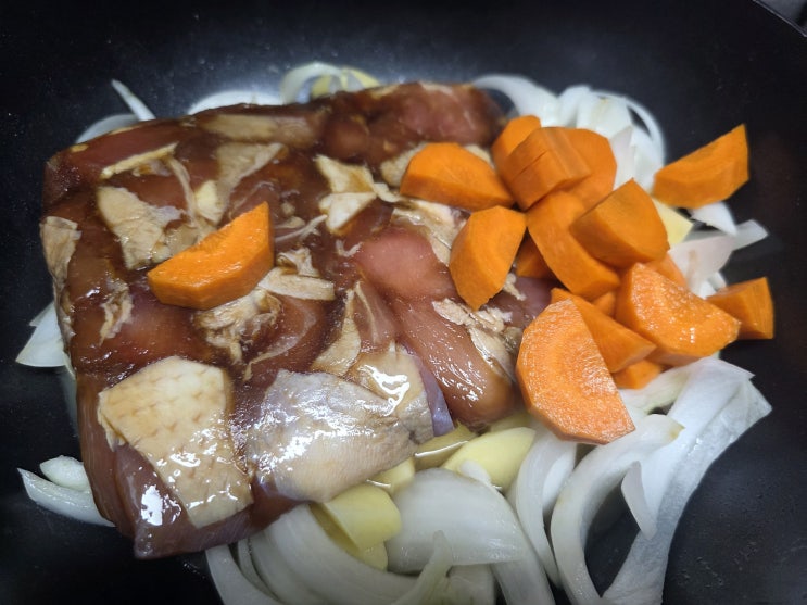  다인꼬꼬댁 간장양념 닭갈비 밀키트｜달콤짭짤 간편하게 즐겨요