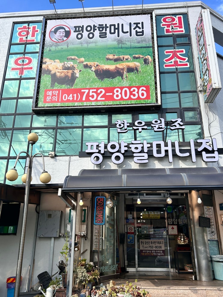  충남 금산 소고기집 / 평양할머니