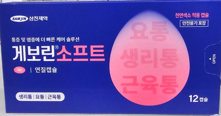  게보린소프트연질캡슐과 타이레놀 비교! 어떤 증상에 더 효과적일까?