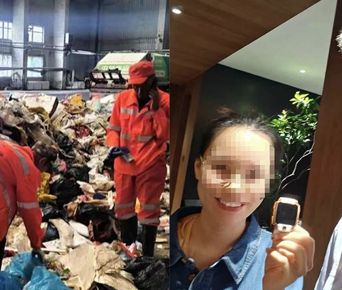   ‘스마트워치’ 하나 찾자고… 폭염 속 8톤 쓰레기 뒤진 청소부들, 이게 맞나요?