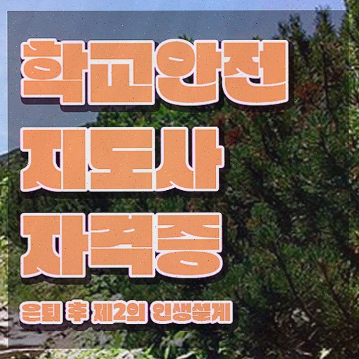  학교안전교육지도사 , 학교안전지도사 비용없이 온라인으로 취득했던 후기 최단기간 취득한 과정