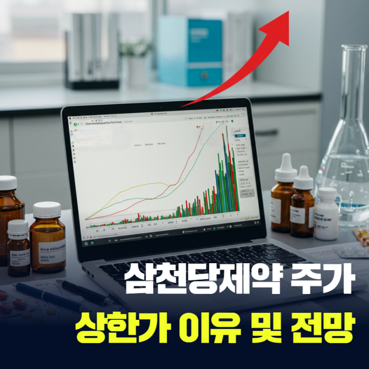 삼천당제약 주가 상한가, <b>외국인</b> 기관 <b>순매수</b> 이유는?