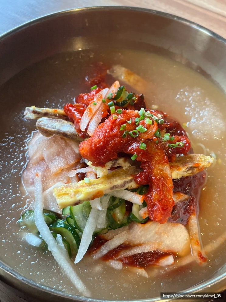  천안 쌍용동 맛집 교동면옥 육전 냉면 주차 가능