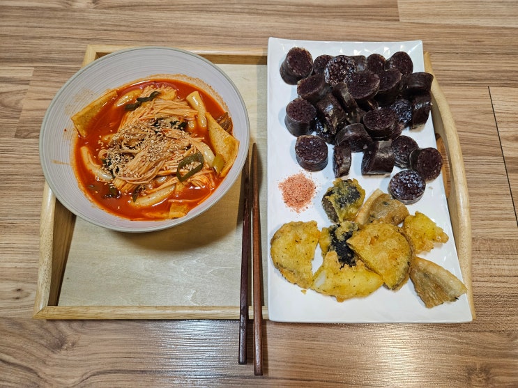  떡볶이 밀키트 풀무원 밀누들 꿀조합 후기