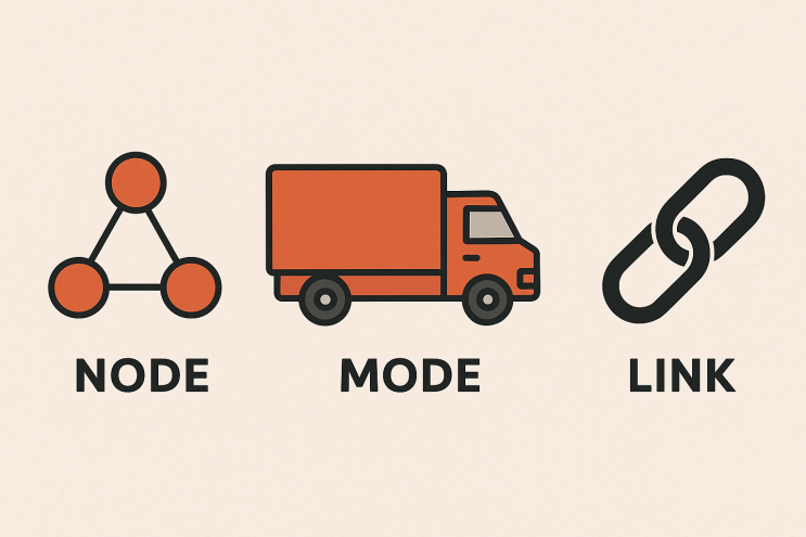  물류 Node 노드 Mode 모드 Link 링크 뜻 개념 정리
