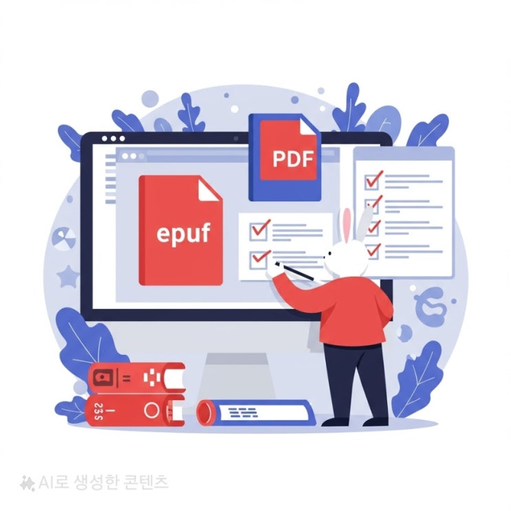 epub, pdf 차이와 초보도 쉽게 쓰는 제작 툴, 검수