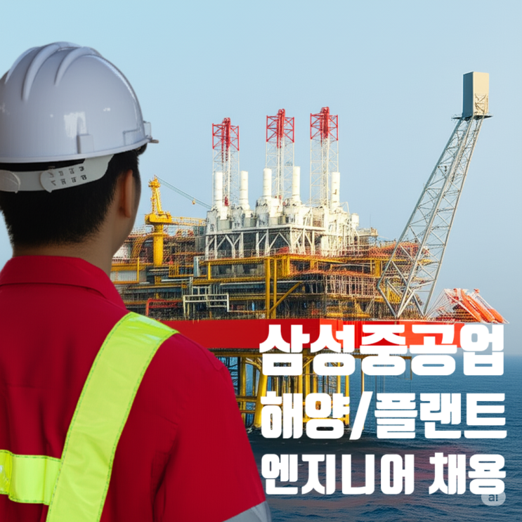  삼성중공업, 2025년 해양·플랜트 엔지니어 채용공고 | 판교 R&D센터 근무