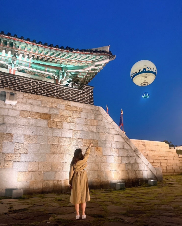  수원가볼만한곳 "플라잉수원" 행궁동 야경데이트추천!