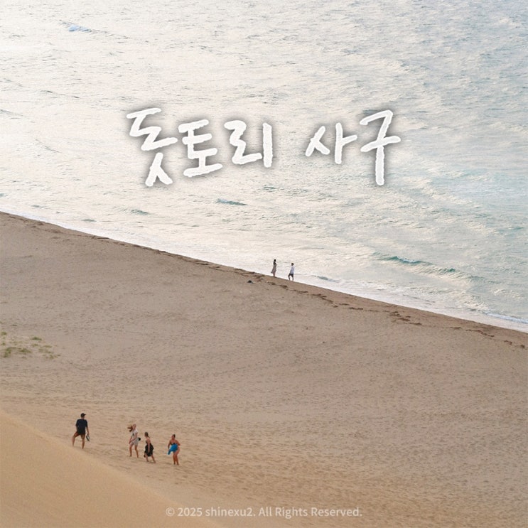  돗토리 사구 일몰! 요나고 여행 가볼만한 곳, 일본에서 보는 사막뷰