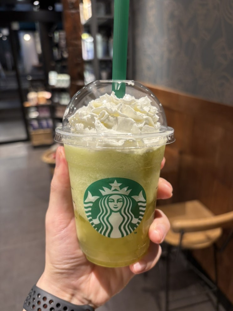  그랑 머스캣 프라푸치노 グラン マスカット フラペチーノ (7월 일본 스타벅스 한정메뉴)