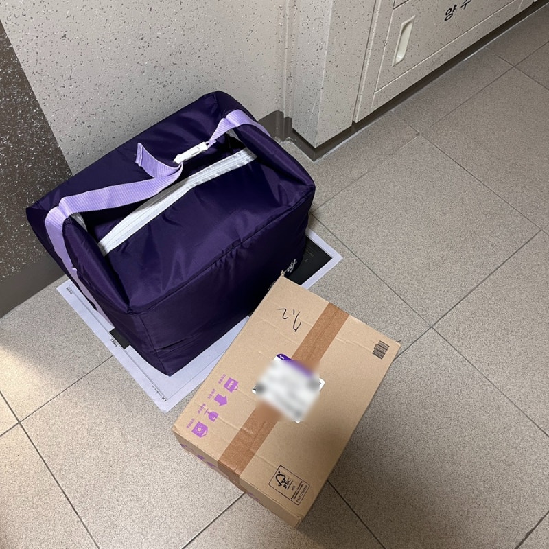 마켓컬리 퍼플박스 컬리백 사용후기