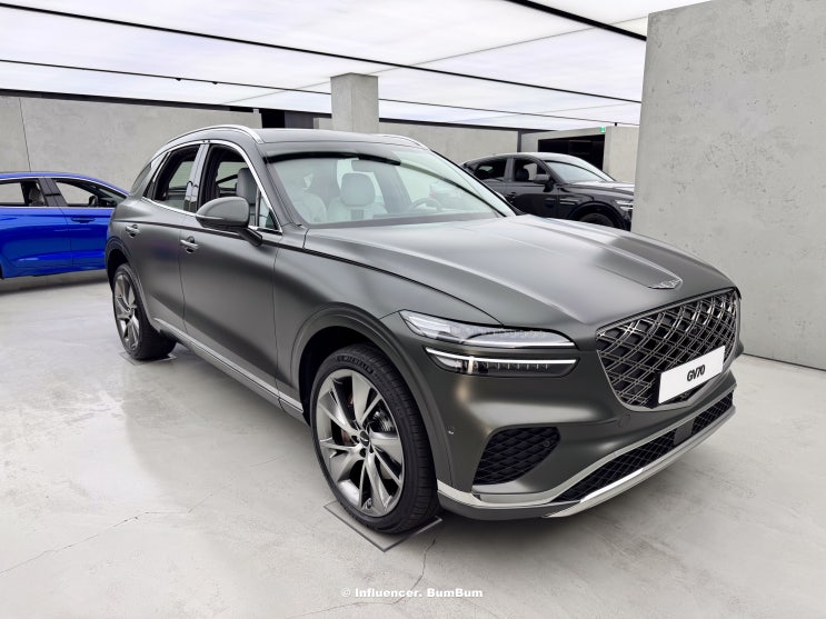  "패밀리카로 탈 수 있을까?" 제네시스 GV70 SUV 실내 공간